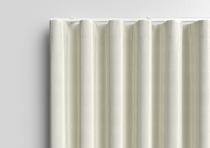 Akoya Faux Silk, Lustre Chalk - Made to Measure Curtains - Image 13